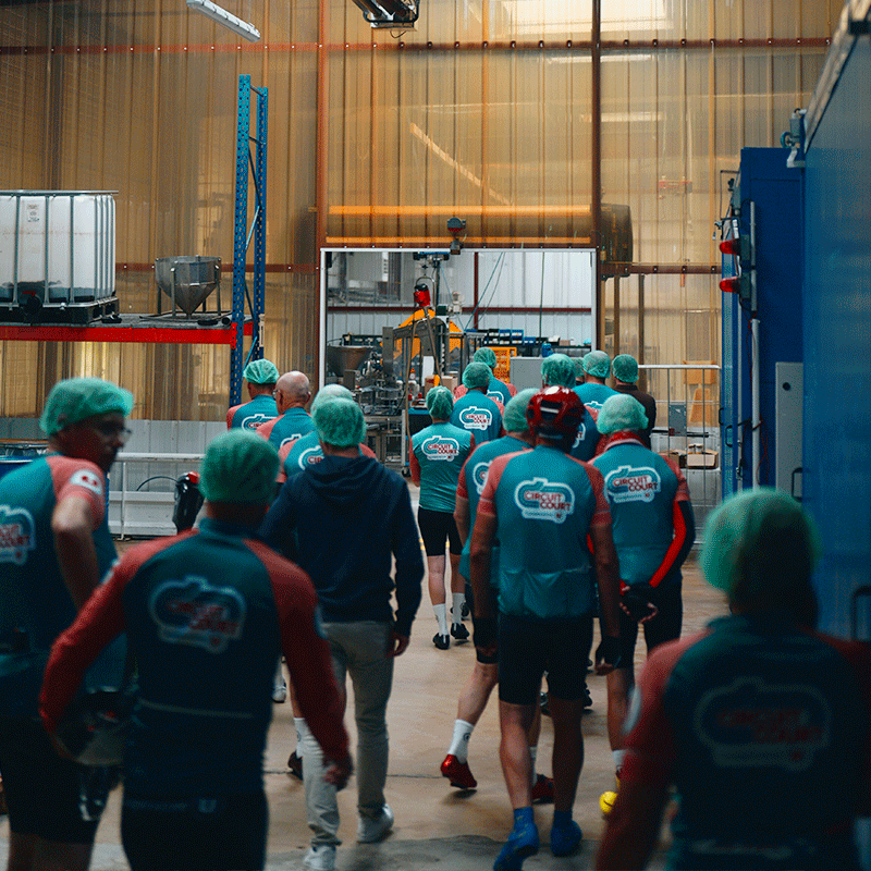 Circuit Court · visite de l'unité de production